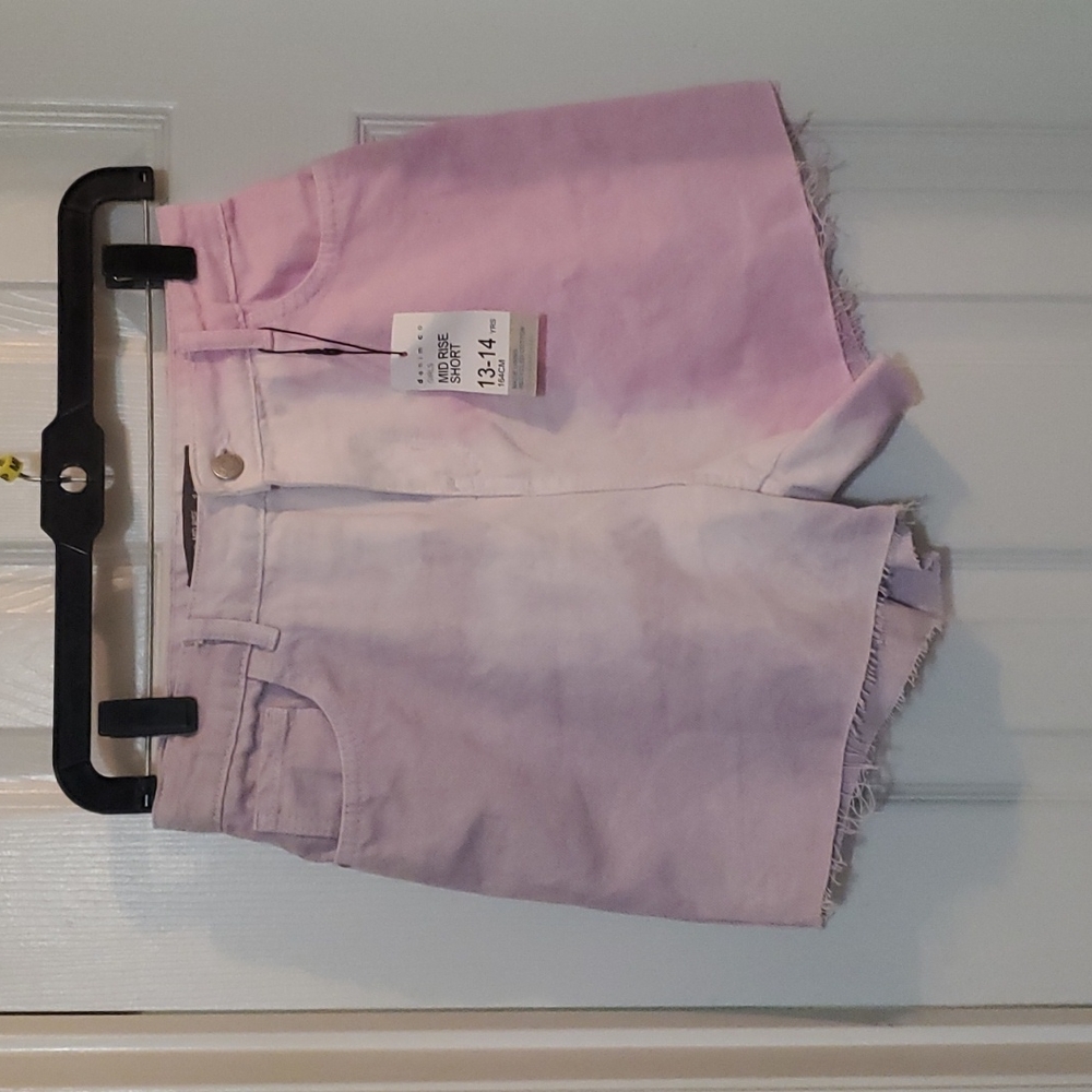 Cute pre teengirls midrise shorts